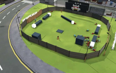 третий скриншот из Super Footbrawl Beta