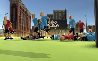 второй скриншот из Super Footbrawl Beta
