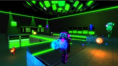 второй скриншот из Robot Roller-Derby Disco Dodgeball