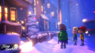 второй скриншот из Merry Snowballs