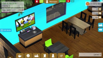 третий скриншот из Coffee Shop Tycoon