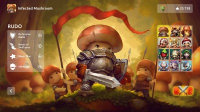 третий скриншот из Mushroom Wars