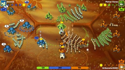 второй скриншот из Mushroom Wars