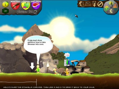 четвертый скриншот из Caveman Craig 2: The Tribes of Boggdrop