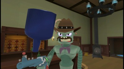четвертый скриншот из Cowbots and Aliens