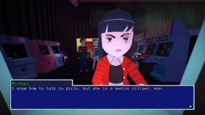 второй скриншот из YIIK: A Postmodern RPG
