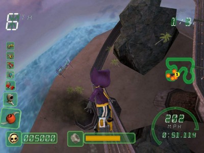 третий скриншот из Crazy Frog Racer