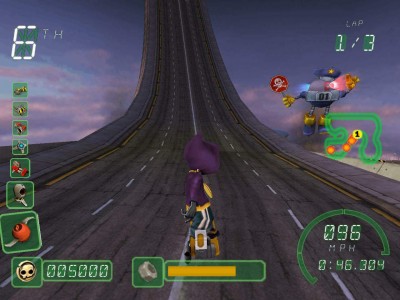 второй скриншот из Crazy Frog Racer