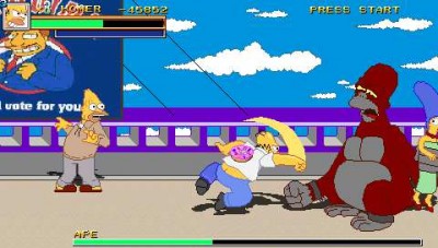 второй скриншот из Simpsons Treehouse of Horror