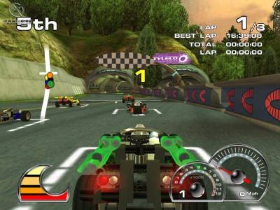 четвертый скриншот из Lego Drome Racers