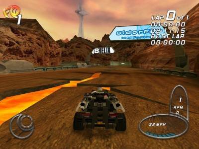 третий скриншот из Lego Drome Racers