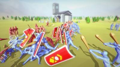 второй скриншот из Totally Accurate Battle Simulator