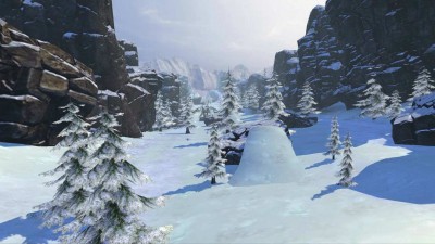 второй скриншот из Fancy Skiing VR
