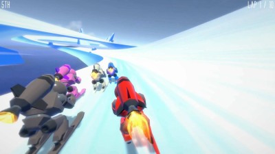 четвертый скриншот из Rocket Ski Racing