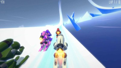 второй скриншот из Rocket Ski Racing