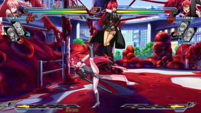 третий скриншот из Nitroplus Blasterz: Heroines Infinite Duel