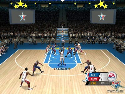 третий скриншот из NBA Live 2005