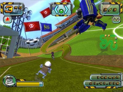 третий скриншот из Crazy Frog Racer 2