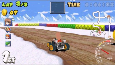 четвертый скриншот из Mario Kart: Speed Strife