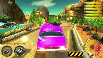 второй скриншот из Lethal Brutal Racing