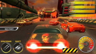 первый скриншот из Lethal Brutal Racing