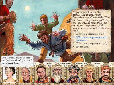 третий скриншот из King of Dragon Pass