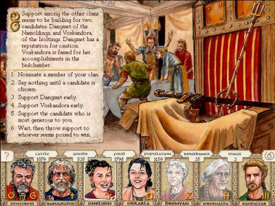 второй скриншот из King of Dragon Pass