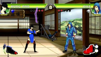 четвертый скриншот из Divekick