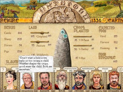 первый скриншот из King of Dragon Pass