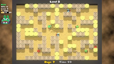 первый скриншот из Oh No! Bugs