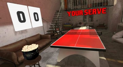 второй скриншот из Ping Pong Waves VR