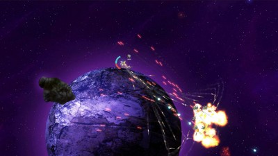 второй скриншот из SpaceCats in Space!