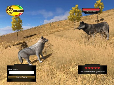 второй скриншот из WolfQuest