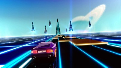 третий скриншот из Neon Drive