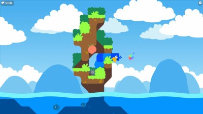 первый скриншот из Snakebird