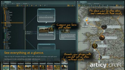 четвертый скриншот из articy:draft 2 SE