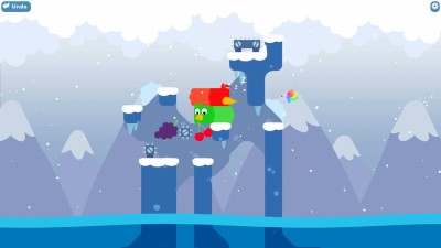 второй скриншот из Snakebird