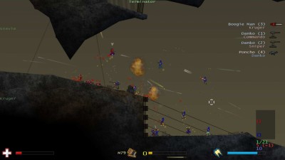 второй скриншот из Soldat 2D