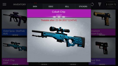 первый скриншот из CS:GO Case Simulator