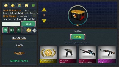 третий скриншот из CS:GO Case Simulator