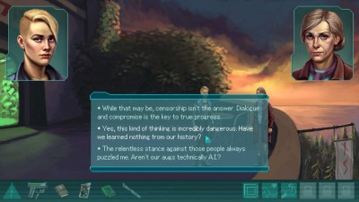 третий скриншот из Whispers of a Machine: Blue Edition
