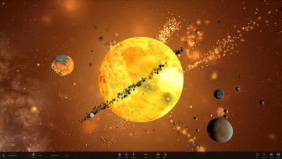 второй скриншот из Universe Sandbox