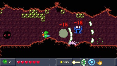 третий скриншот из Kero Blaster
