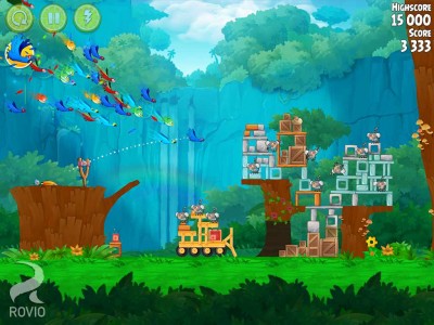 второй скриншот из Angry Birds Rio