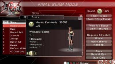 четвертый скриншот из Final Slam 2 Gold