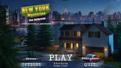 New York Mysteries 4: The Outbreak Collector's Edition New York Mysteries 4: The Outbreak Collector's Edition