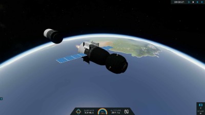 первый скриншот из SimpleRockets 2