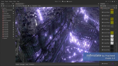 первый скриншот из Godot Engine