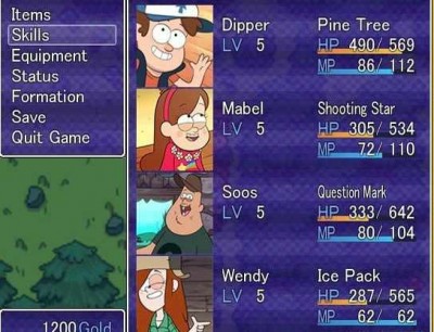третий скриншот из Gravity Falls: PinesQuest 2D