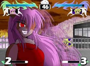 Elfen Lied Fight Game